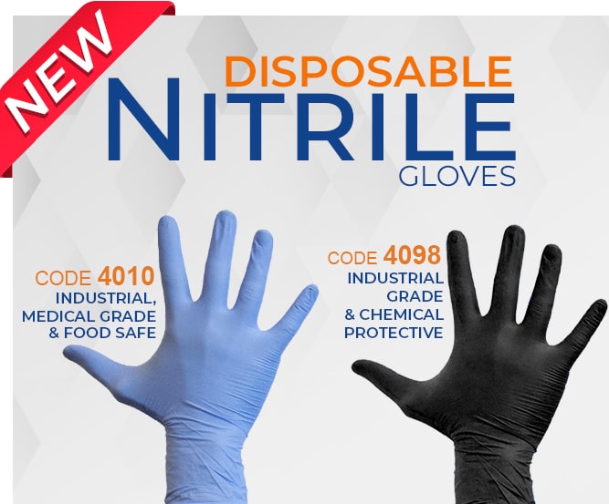 New Powder Free Nitrile Disposable Gloves